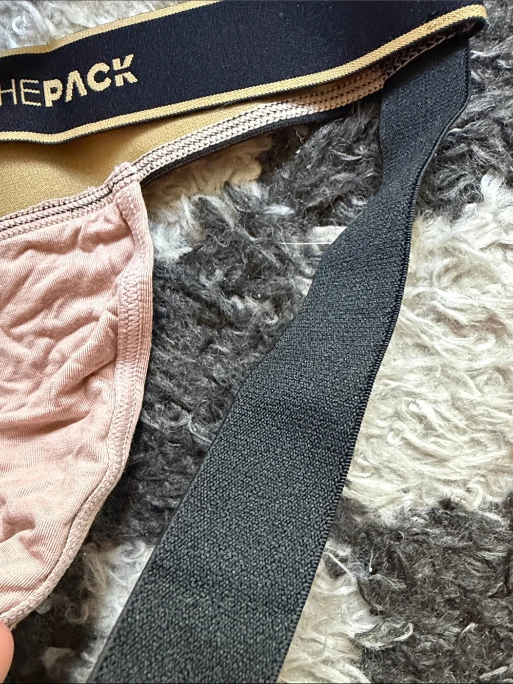 Men's Jockstraps - Olive, Mauve, Soft Dusty Pink (3-Pack)